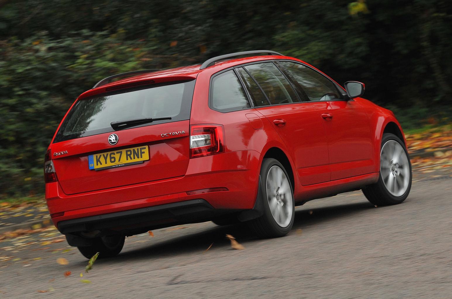 Used Skoda Octavia Estate 13-20 rear