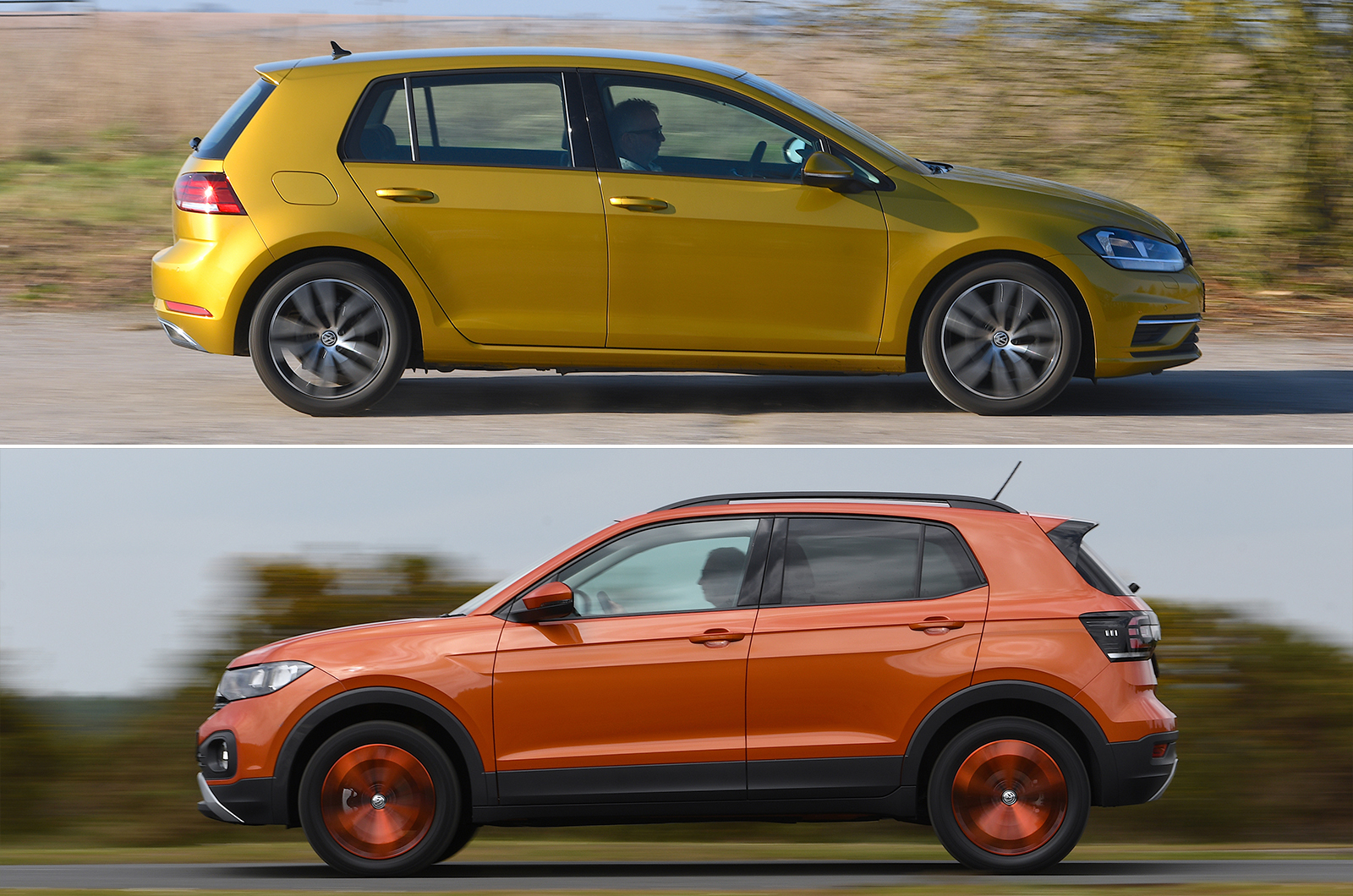 Used test: Volkswagen Golf vs Volkswagen T-Cross