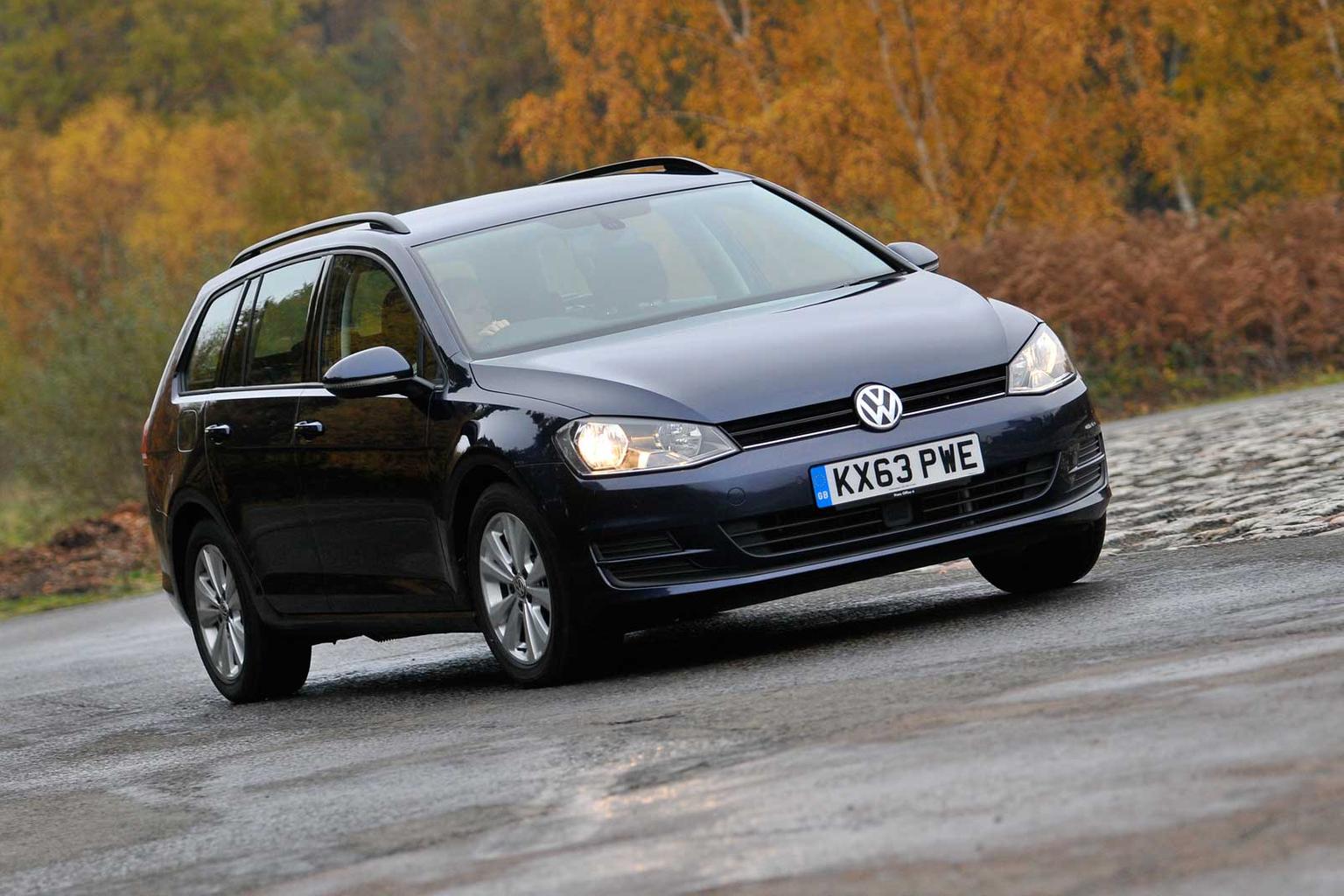 Used Volkswagen Golf Estate 2013-2020 cornering