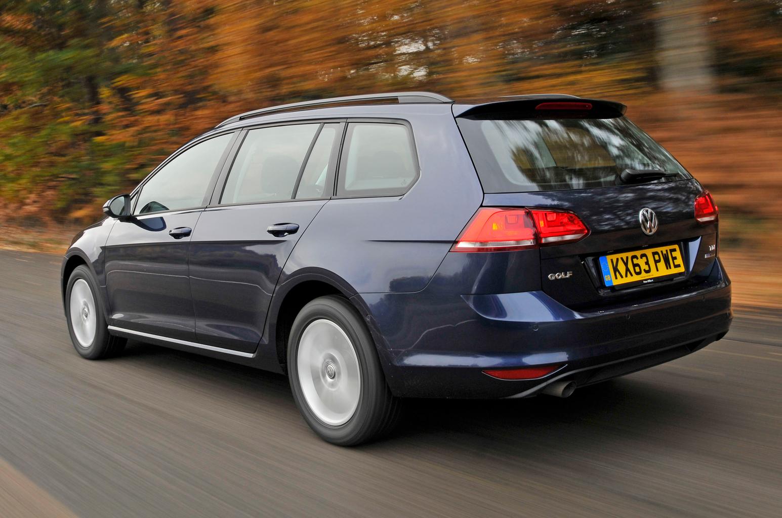 Used Volkswagen Golf Estate 2013-2020 rear