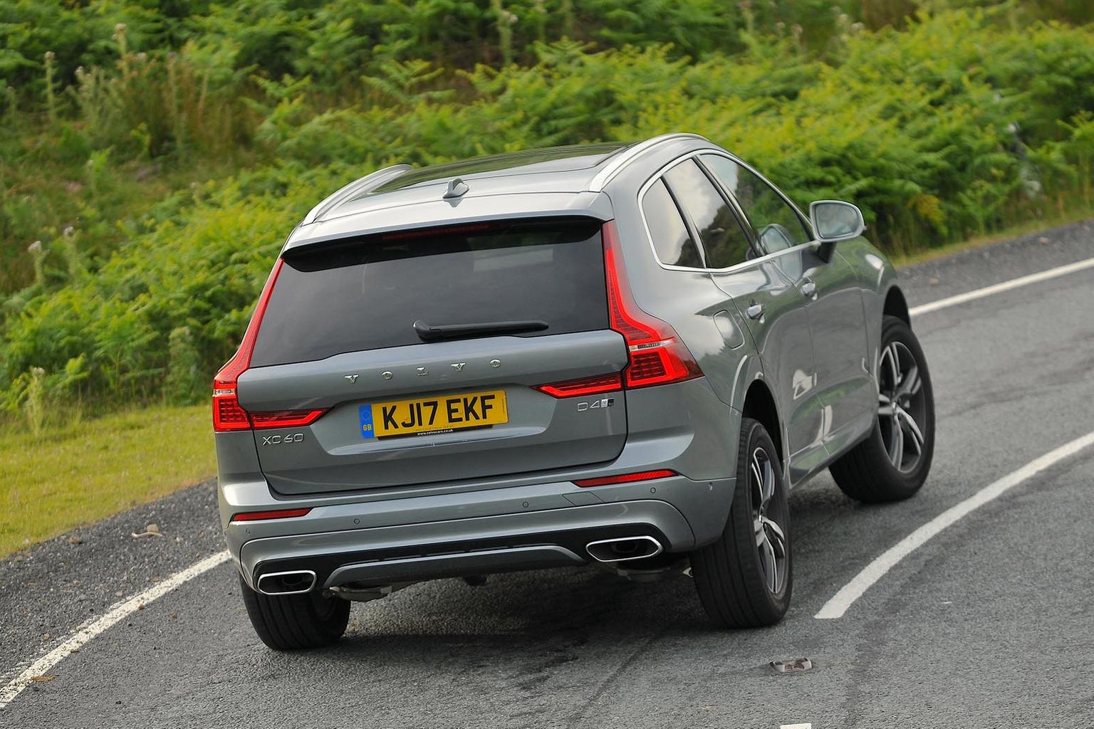 Used Volvo XC60 2017-present rear cornering
