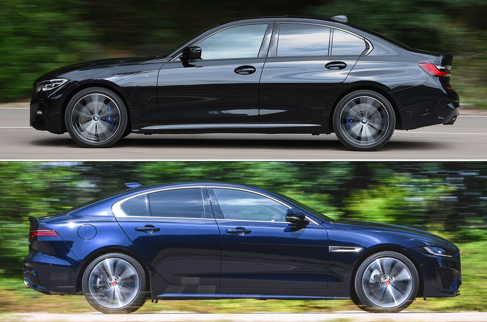 Used test: BMW 3 Series vs Jaguar XE