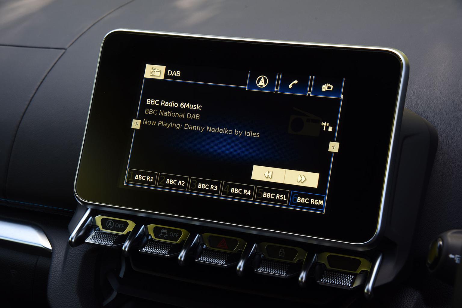 Used Alpine A110 2018-present infotainment screen 