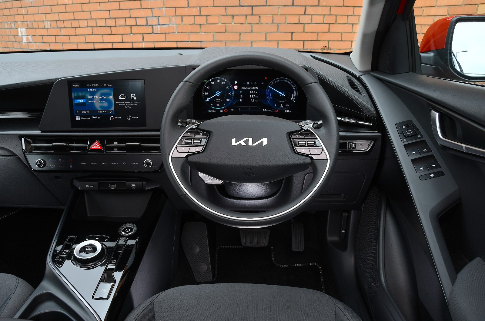 Used Kia Niro EV 2022-2026 interior dashboard