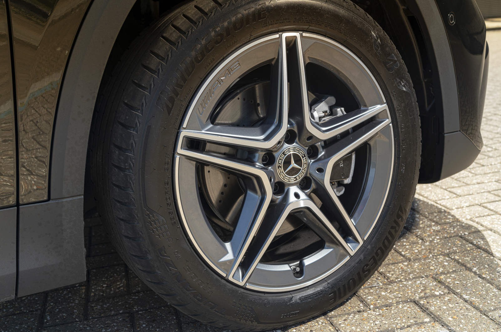 Used Mercedes GLA 2020-present alloy wheel detail