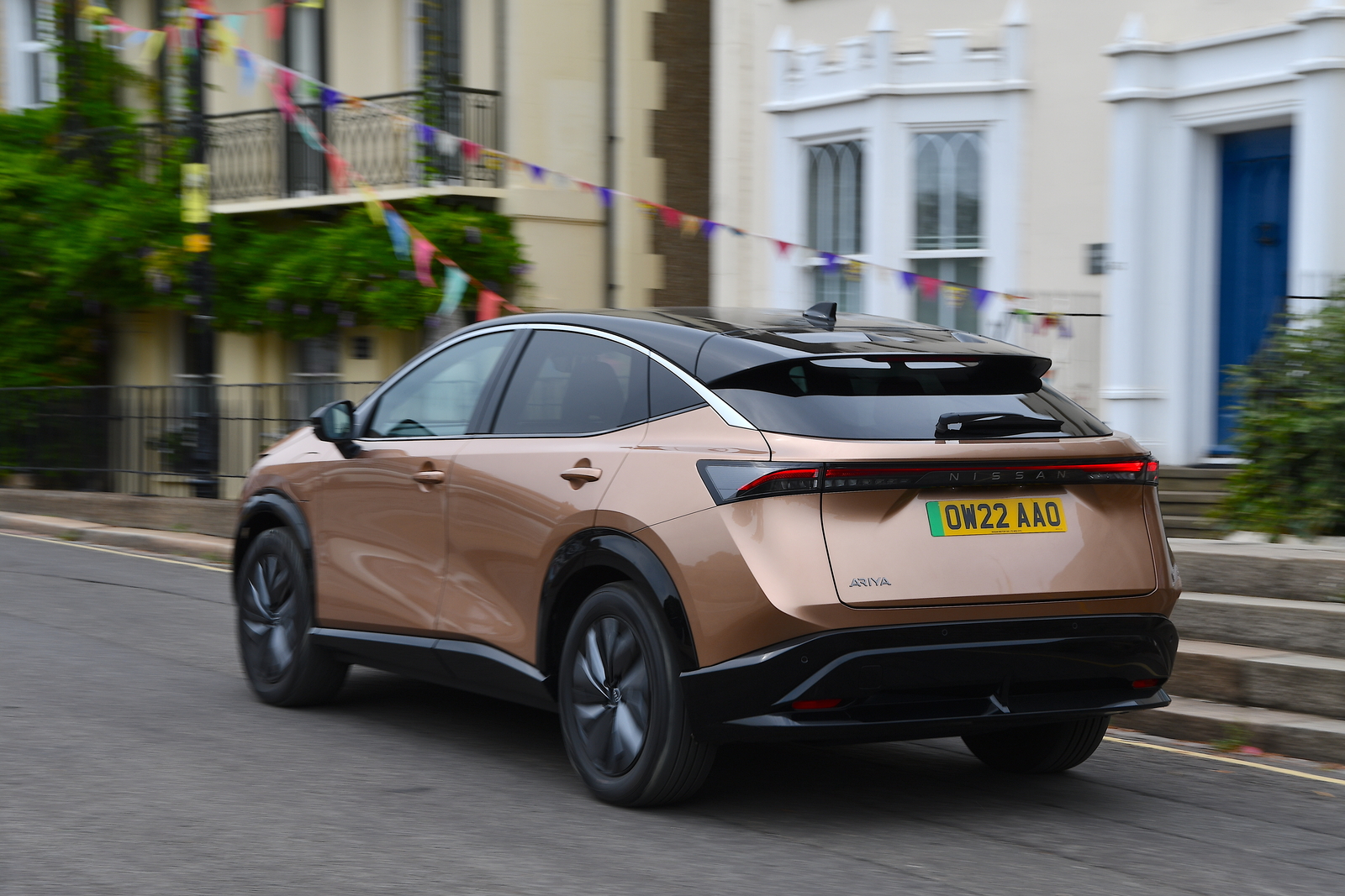 Used Nissan Ariya 2022-present rear driving copper