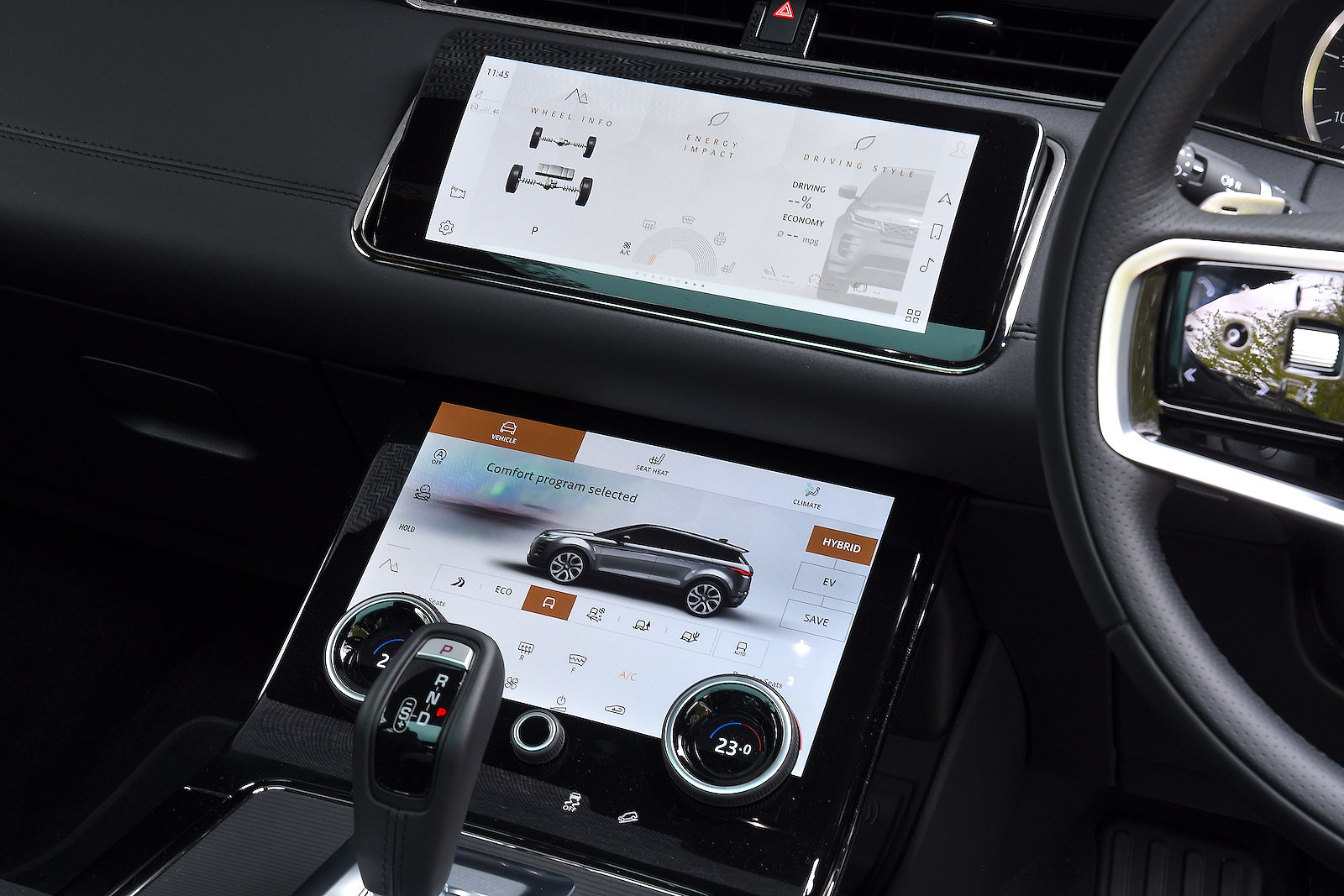 Used Range Rover Evoque 2019-present touchscreen infotainment