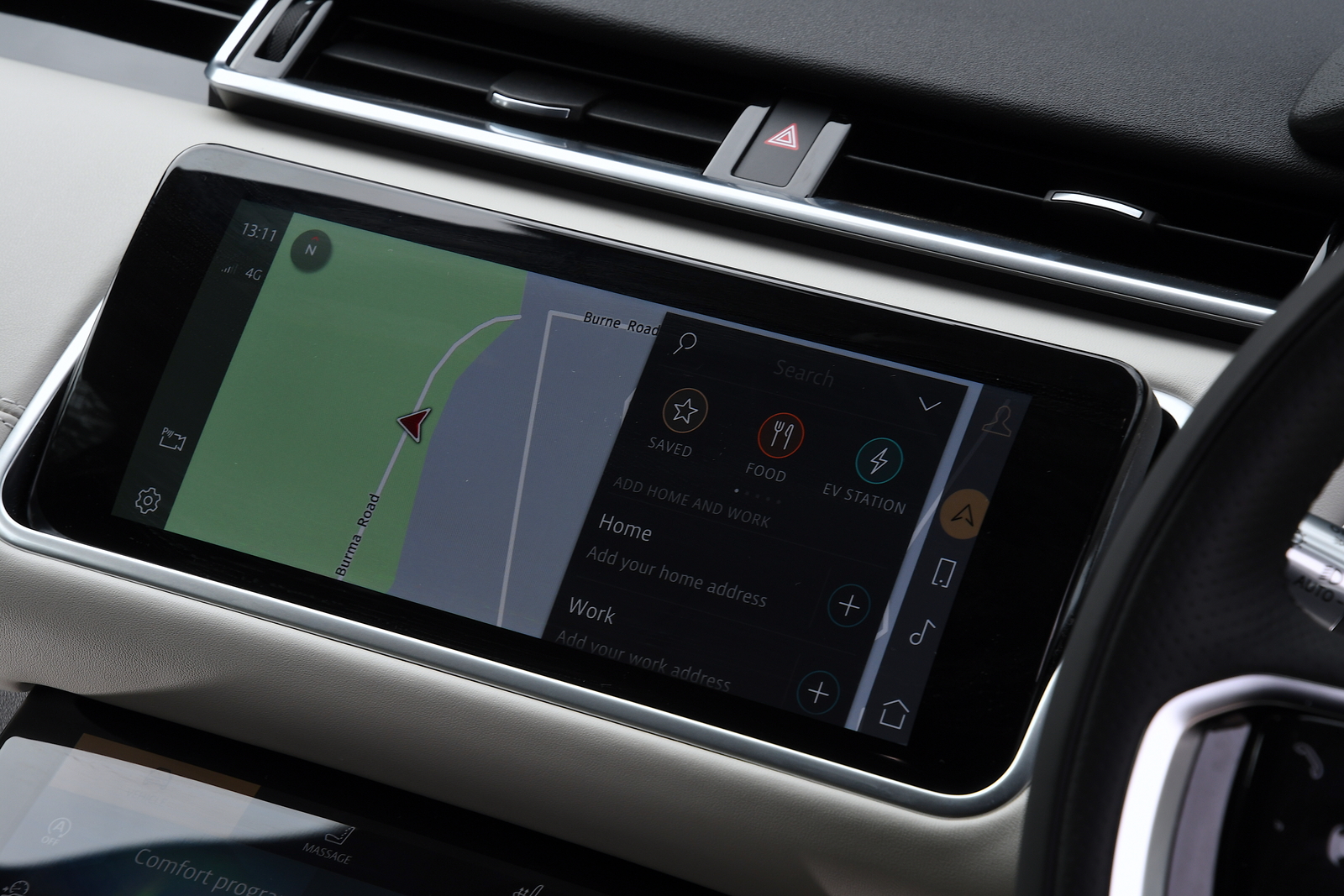Used Range Rover Velar 2017-present touchscreen infotainment