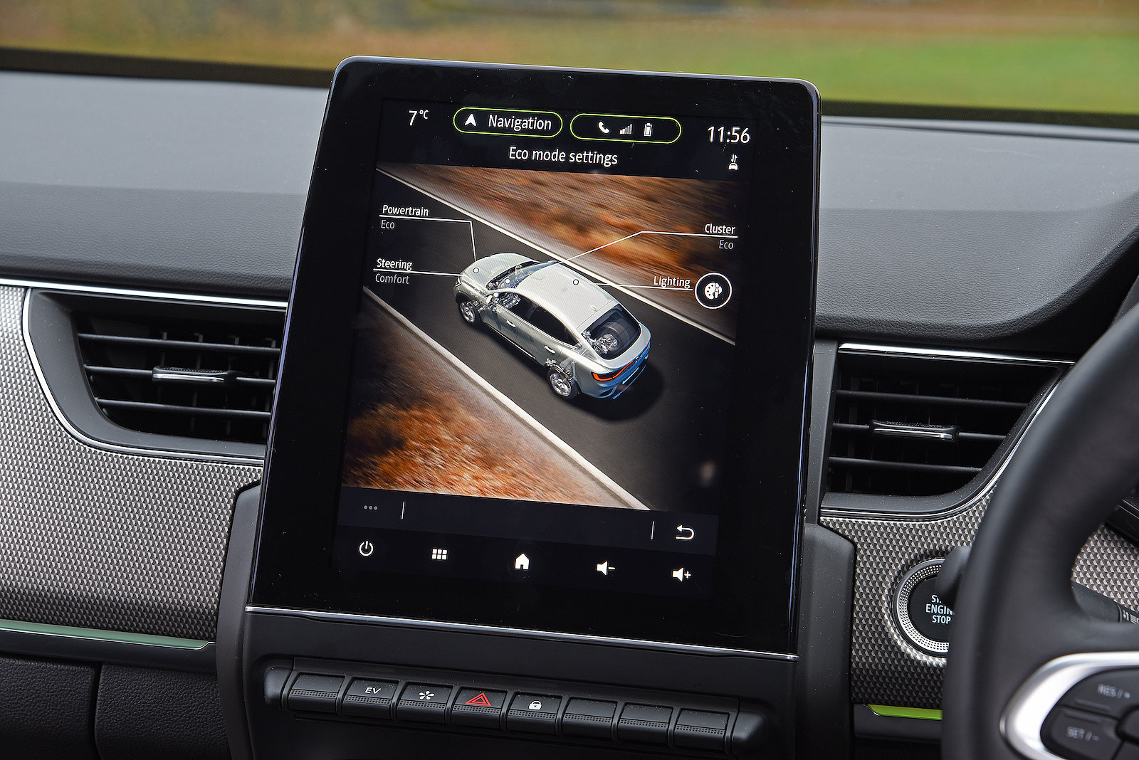 Used Renault Arkana 2021-2025 touchscreen infotainment