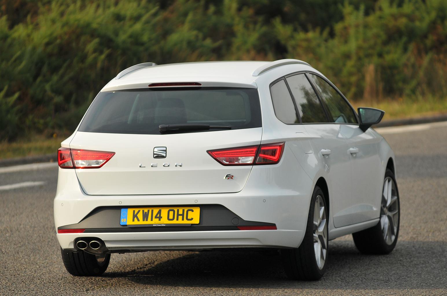 Used Seat Leon Estate 2013-2020 rear cornering