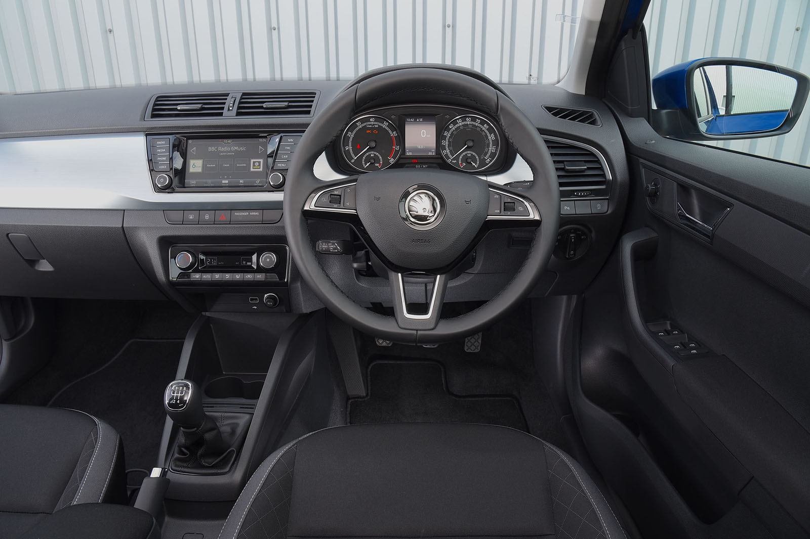 Used Skoda Fabia 2015-2021 interior dashboard