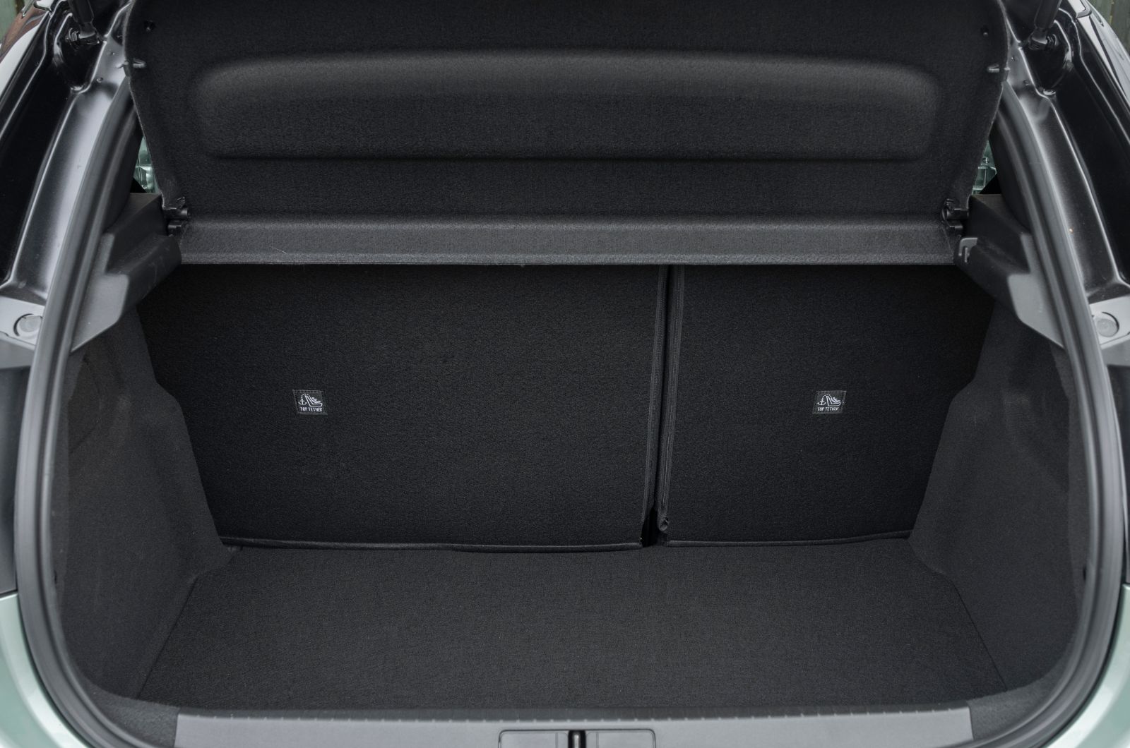 Vauxhall Corsa Electric boot open