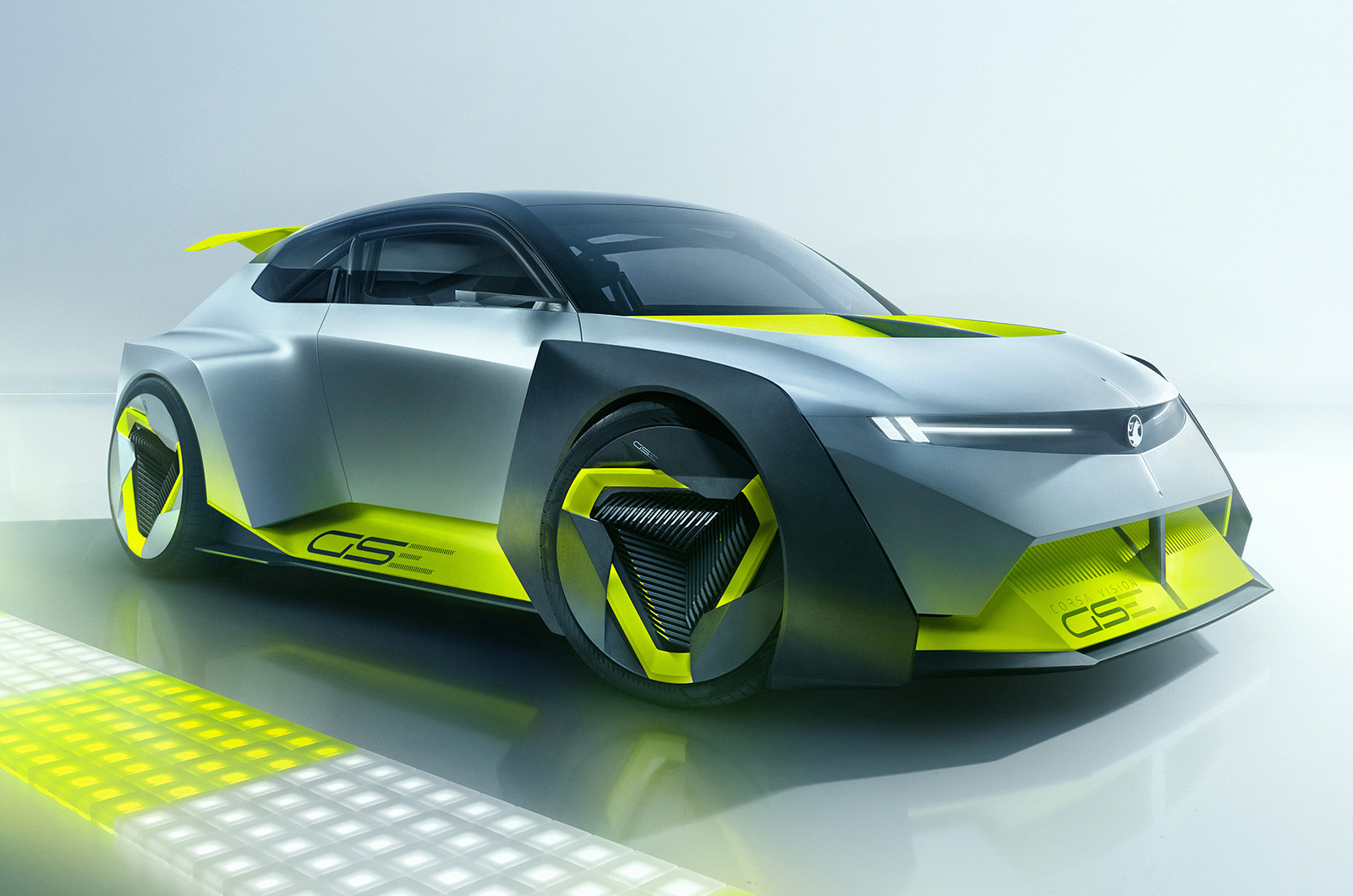 Vauxhall Corsa GSE Vision Gran Turismo concept front static