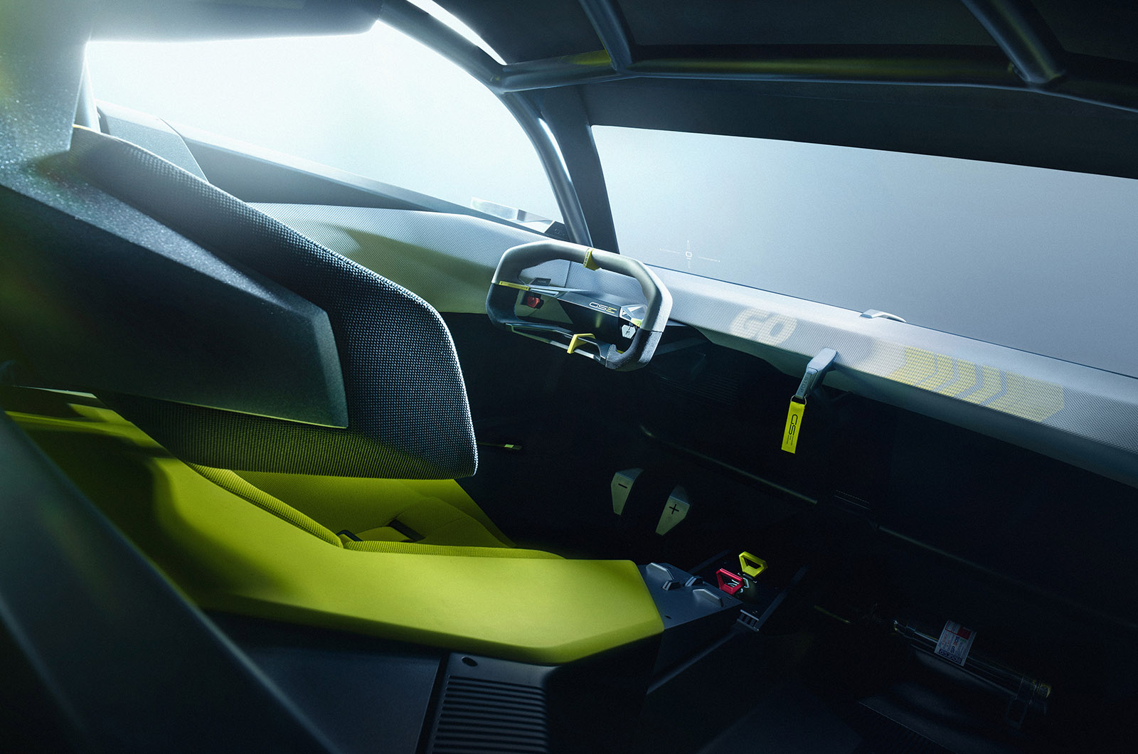 Vauxhall Corsa GSE Vision Gran Turismo concept interior