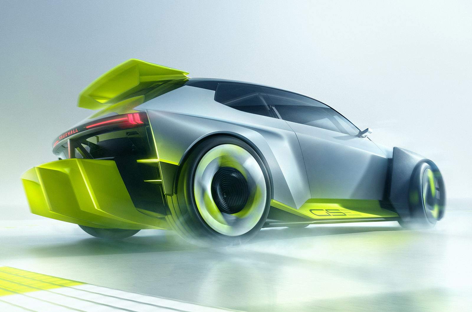 Vauxhall Corsa GSE Vision Gran Turismo concept rear static