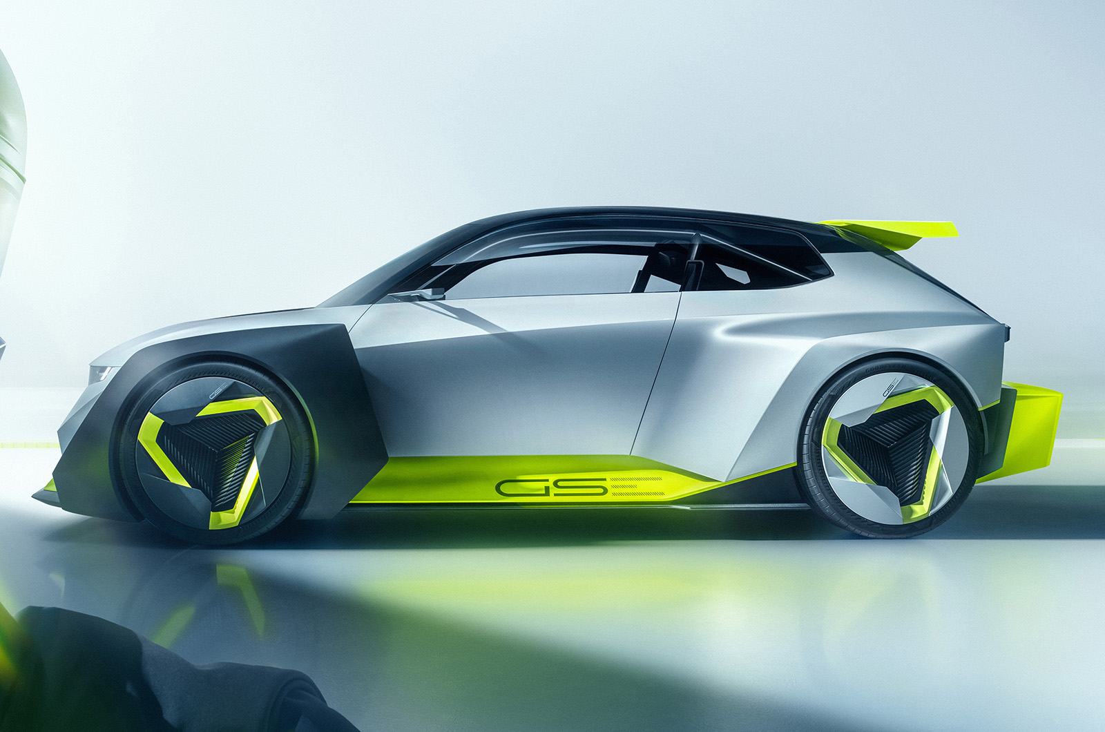 Vauxhall Corsa GSE Vision Gran Turismo concept side static