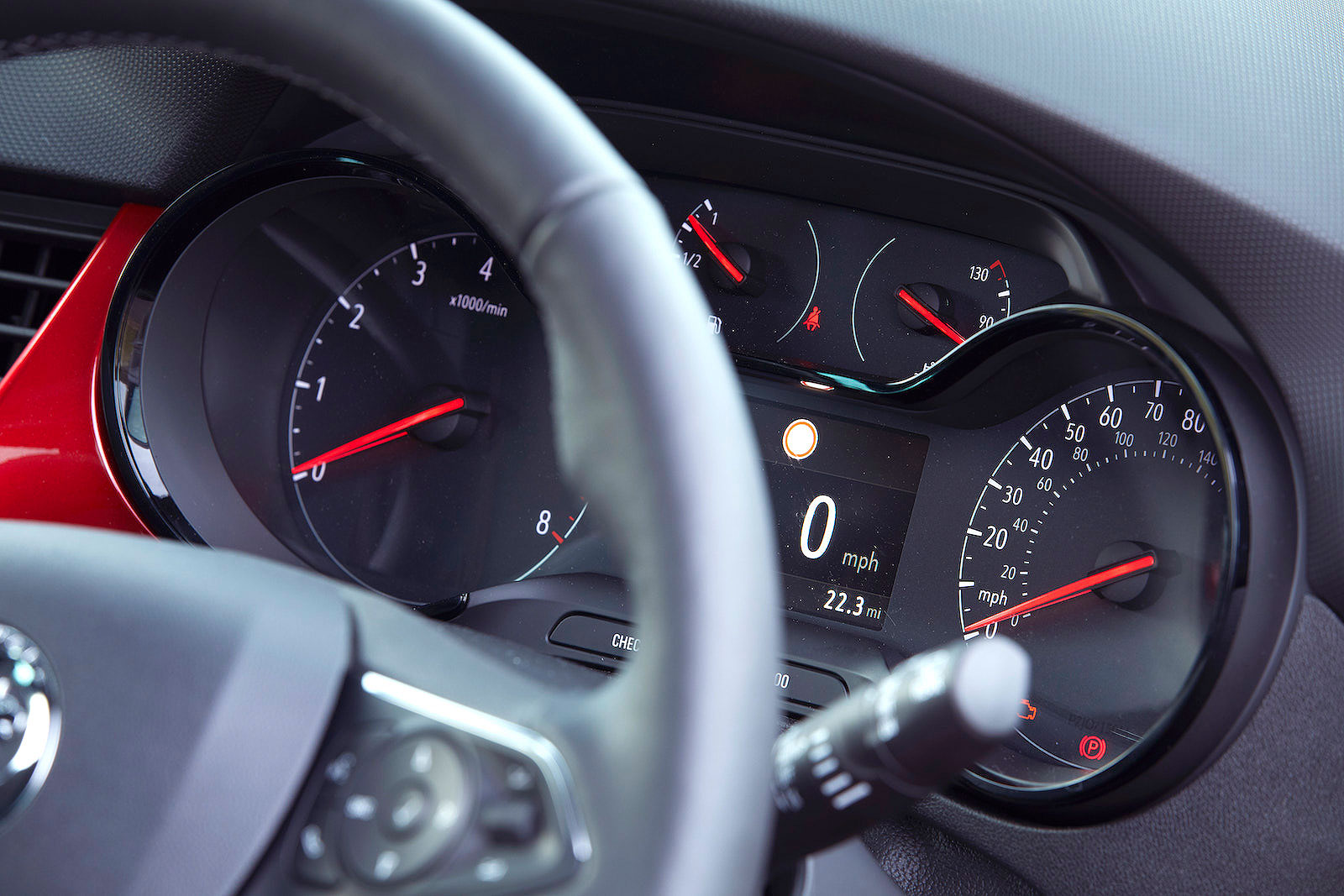 Vauxhall Crossland driver display
