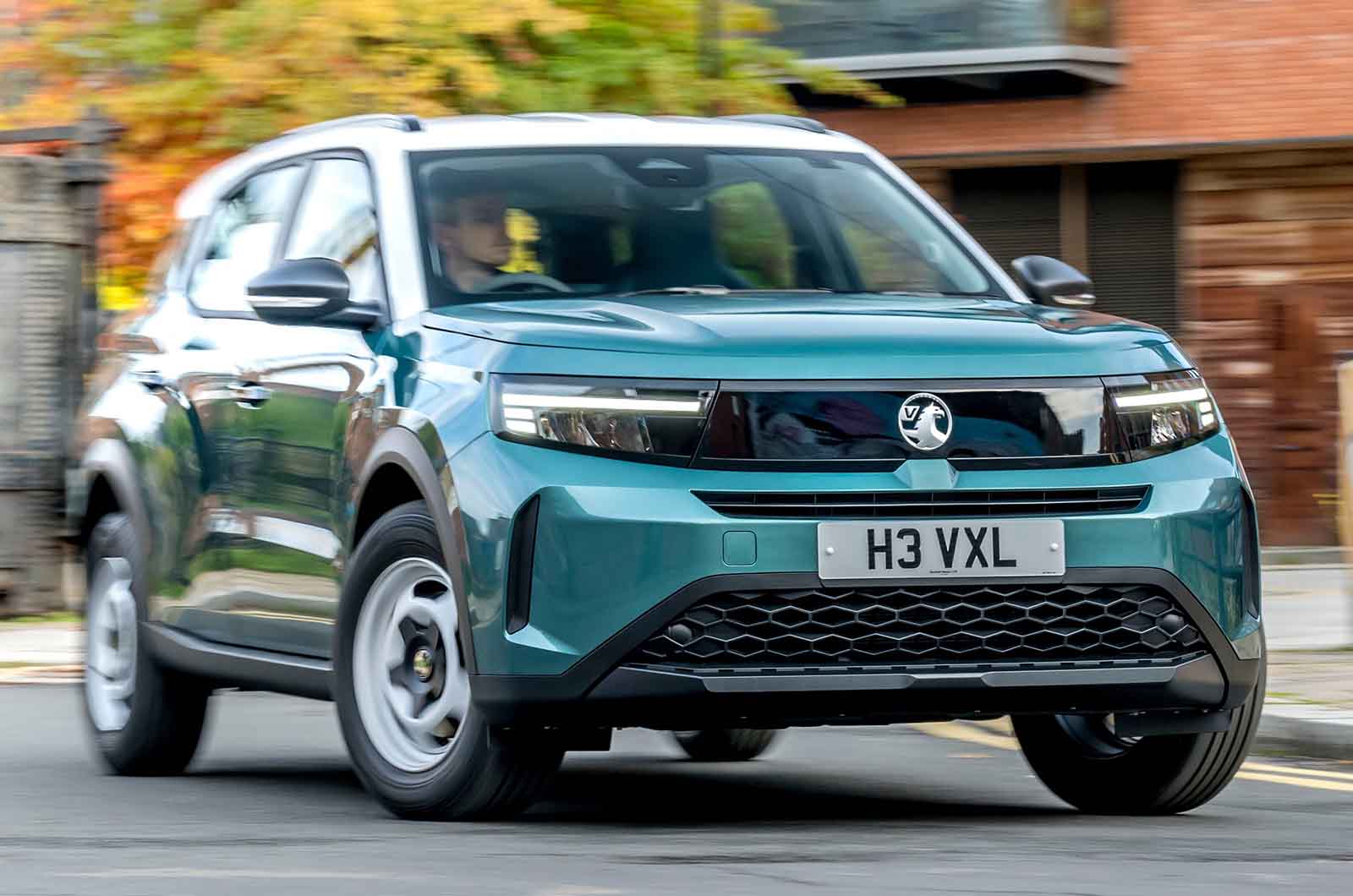 Vauxhall Frontera cornering front right