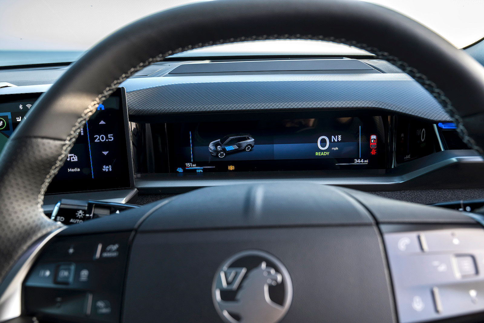 Vauxhall Grandland Electric driver display