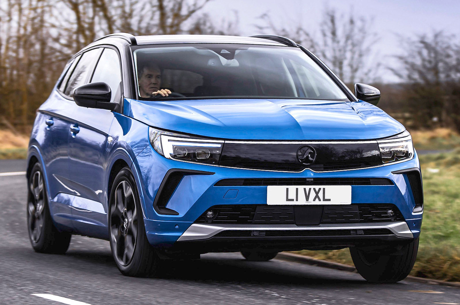 Vauxhall Grandland front cornering