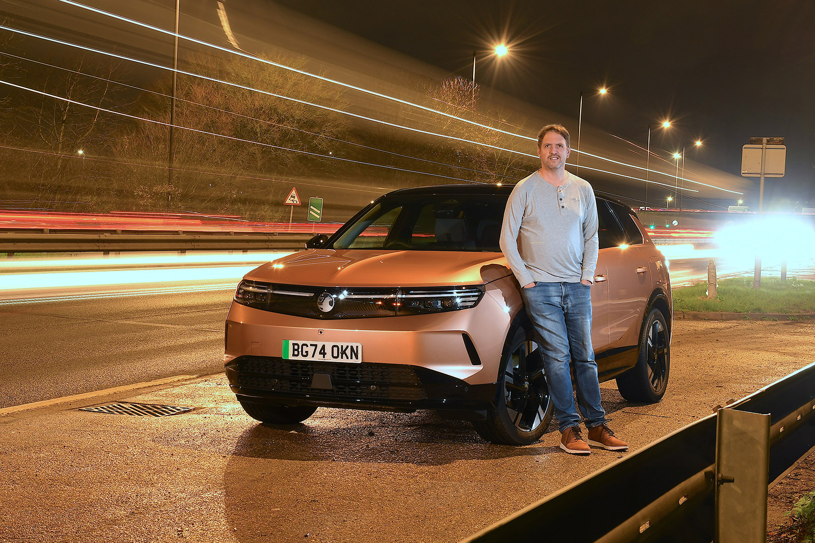 Vauxhall Grandland Electric 2025 long-term test motorway life