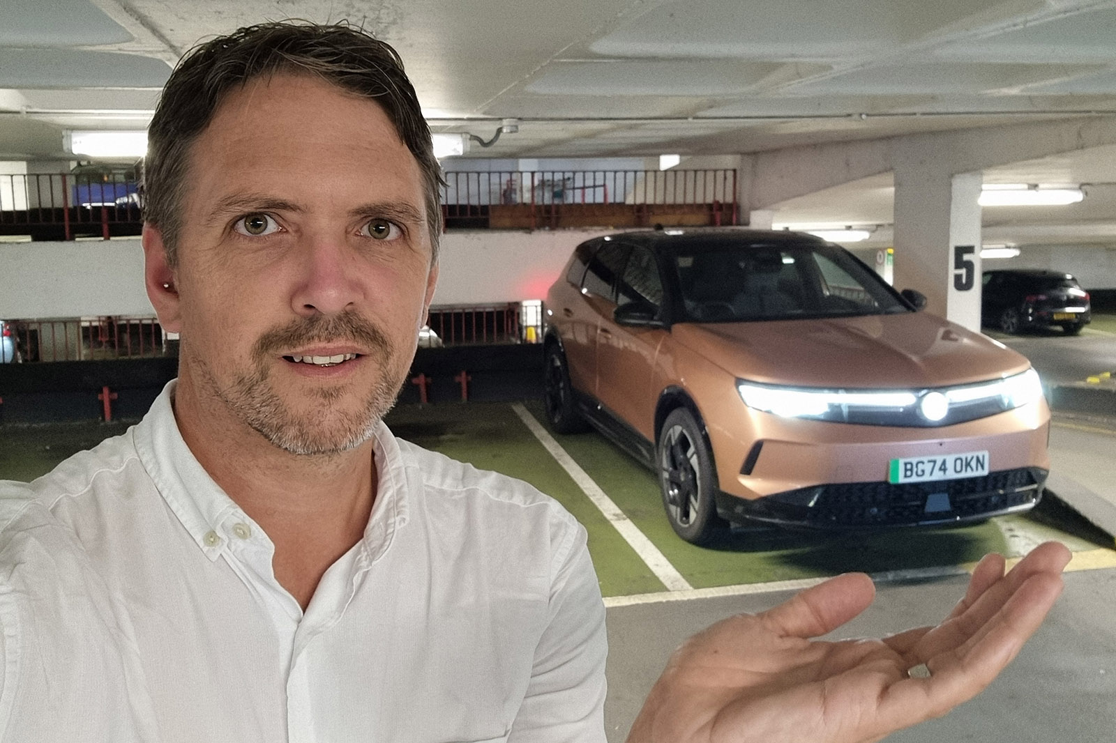 Vauxhall Grandland Electric Long Term test arrived in Twickenham