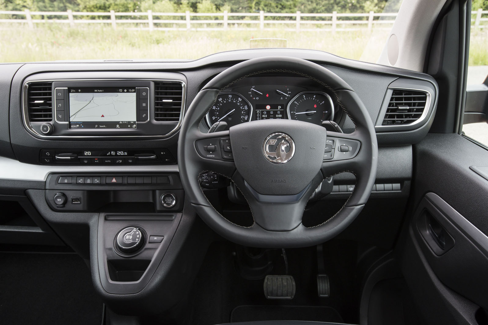 Vauxhall Vivaro Life interior dashboard