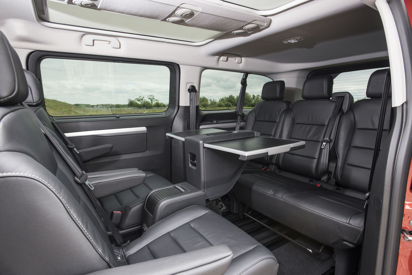 Vauxhall Vivaro Life interior seating