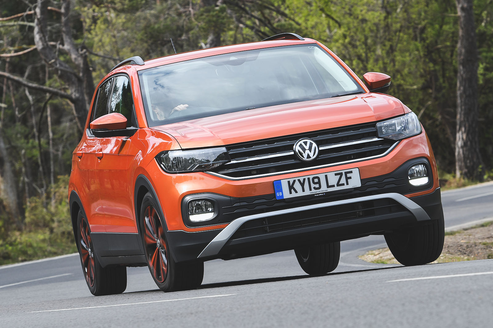 Volkswagen T-Cross front cornering