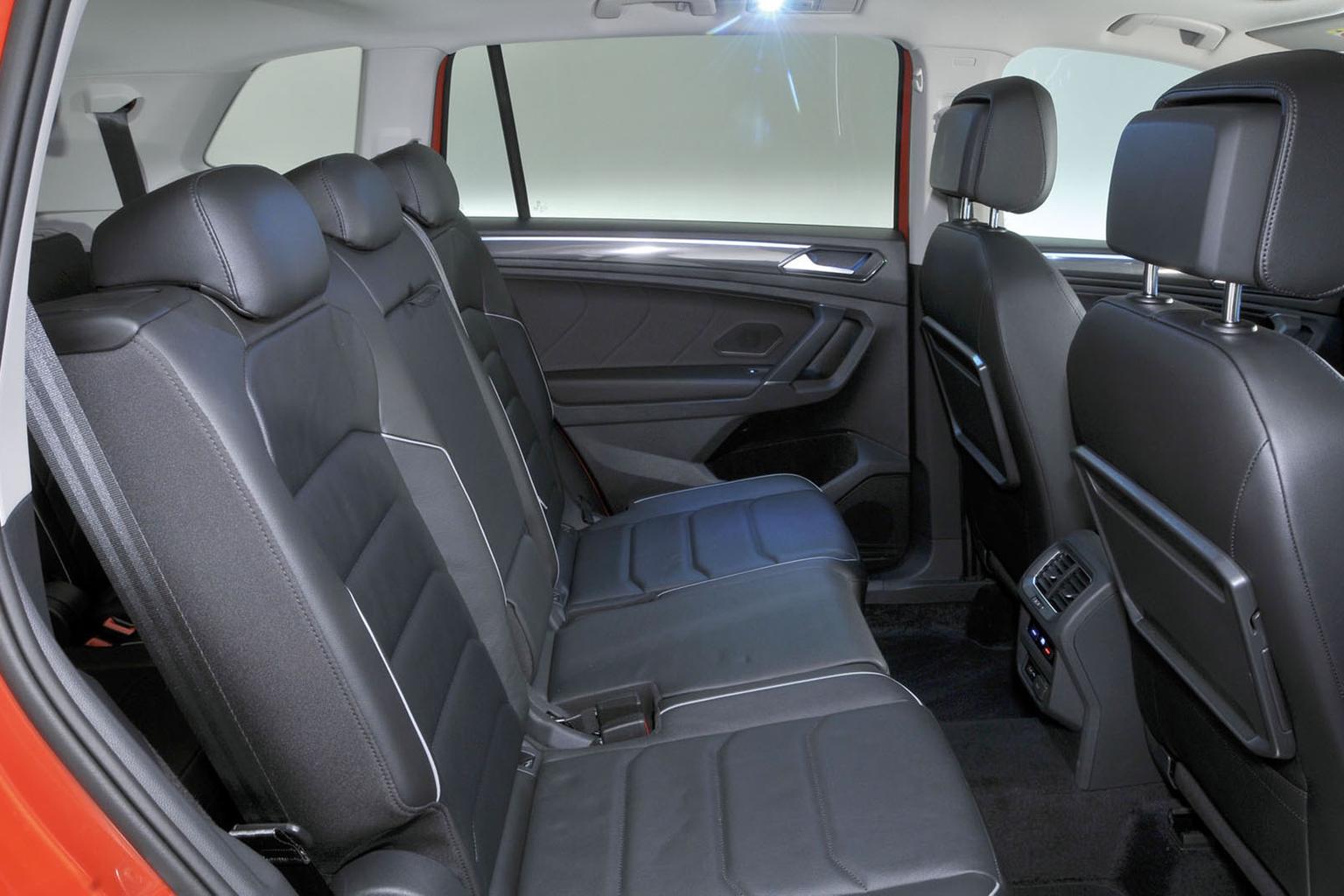 Volkswagen Tiguan Allspace middle-row seats
