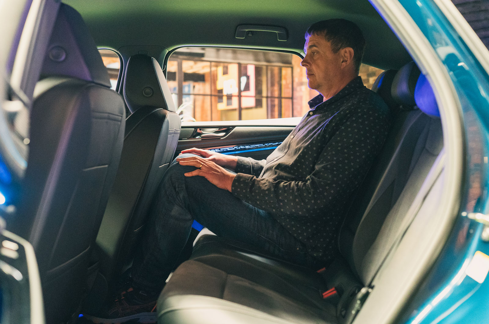 Volkswagen ID 7 reader test team Shaun