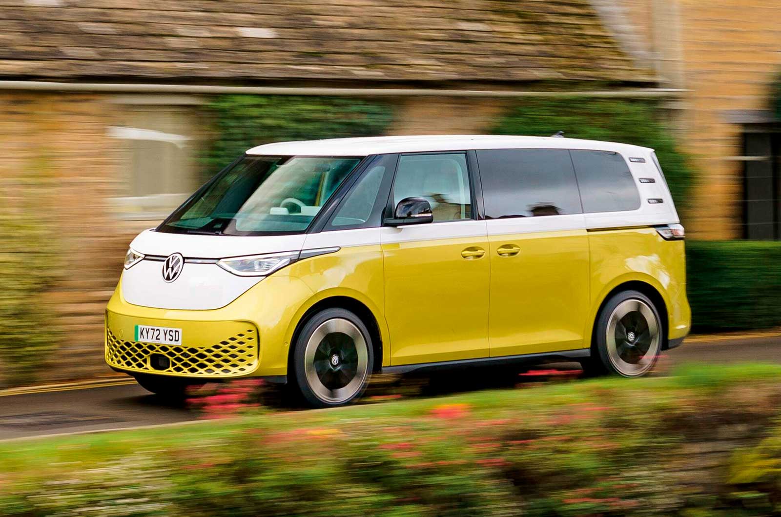 Volkswagen ID Buzz front driving