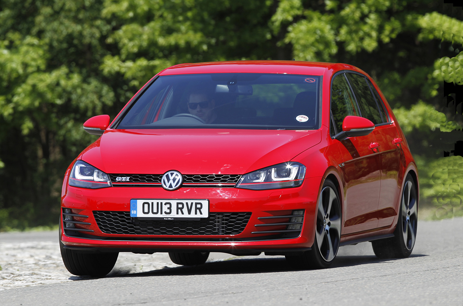 Used Volkswagen Golf GTI 2013-2020 front cornering