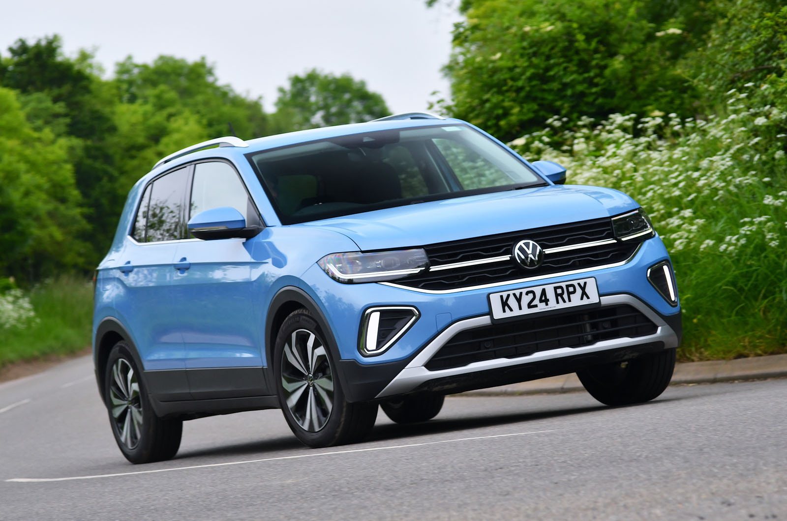 Volkswagen T-Cross front cornering