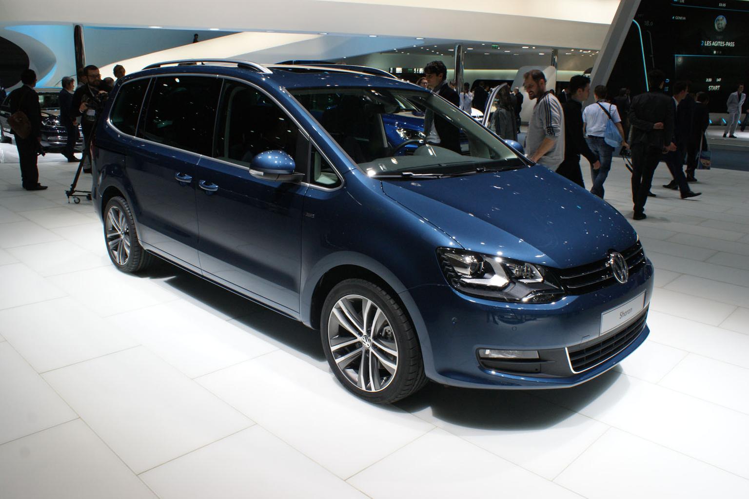 2015 Volkswagen Sharan facelift revealed