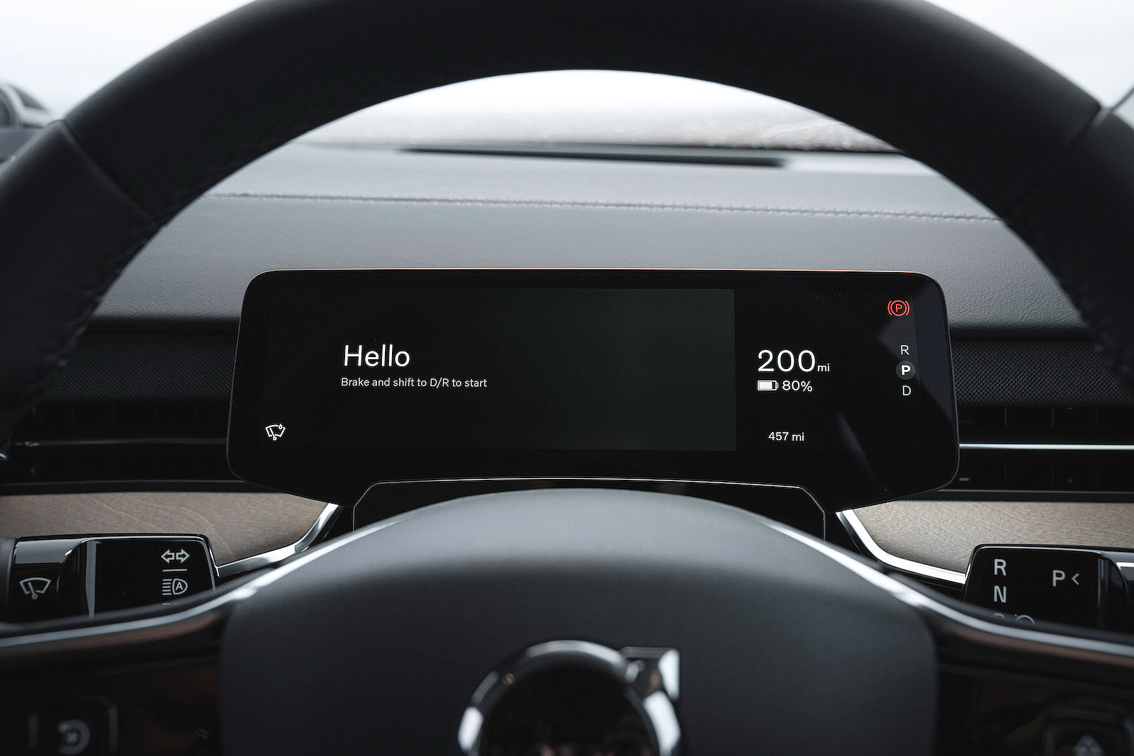Volvo EX90 driver display