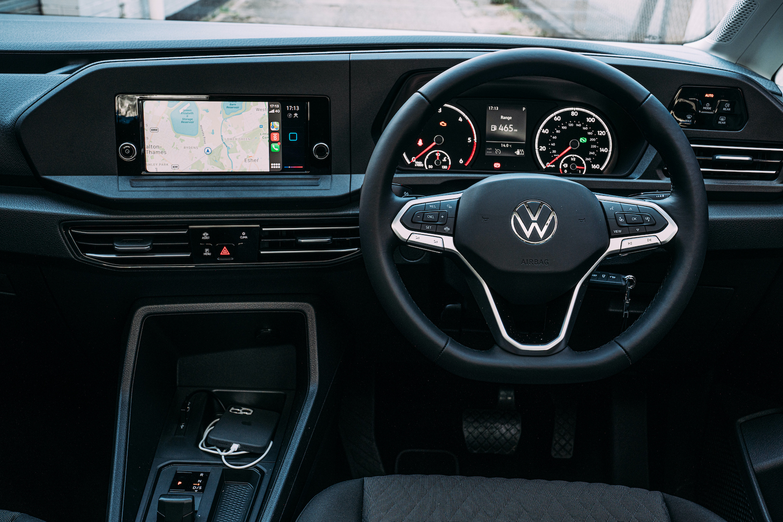 VW Caddy 2022 interior dashboard