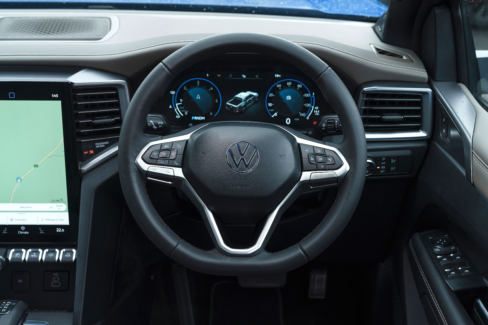 VW Amarok interior dashboard