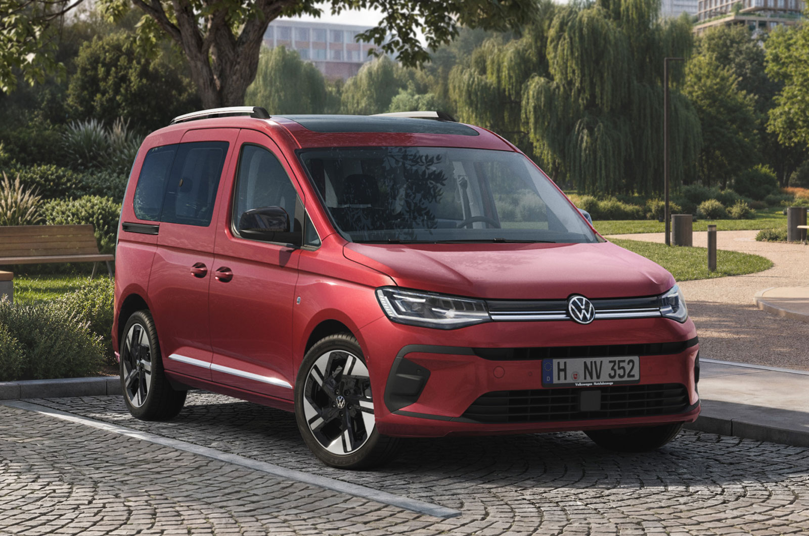 VW Caddy Life facelift front