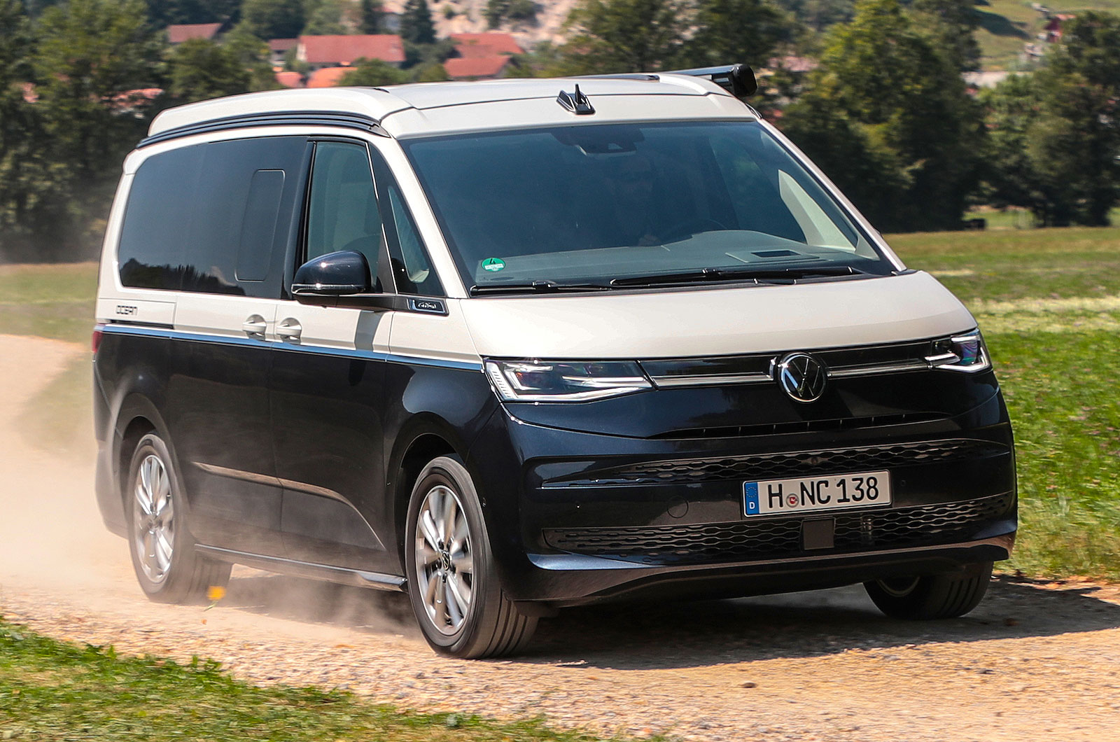 VW California Ocean front right driving