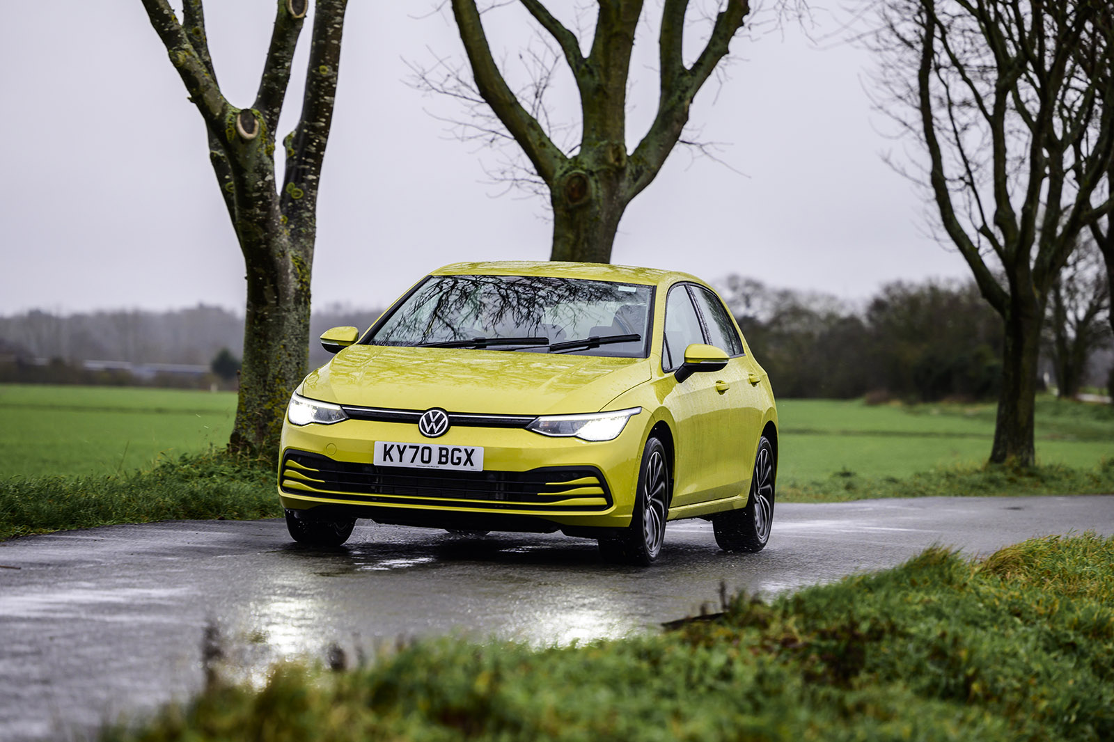 2021 Volkswagen Golf long termer driving shot