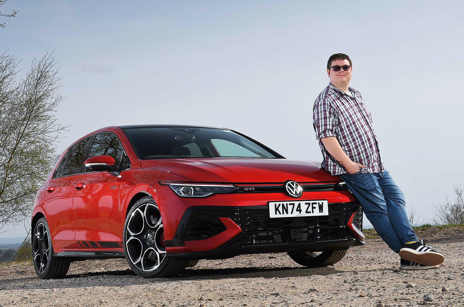 Darren Moss with Volkswagen Golf GTI