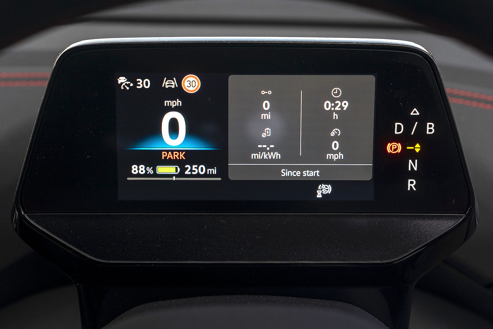 VW ID 4 driver display