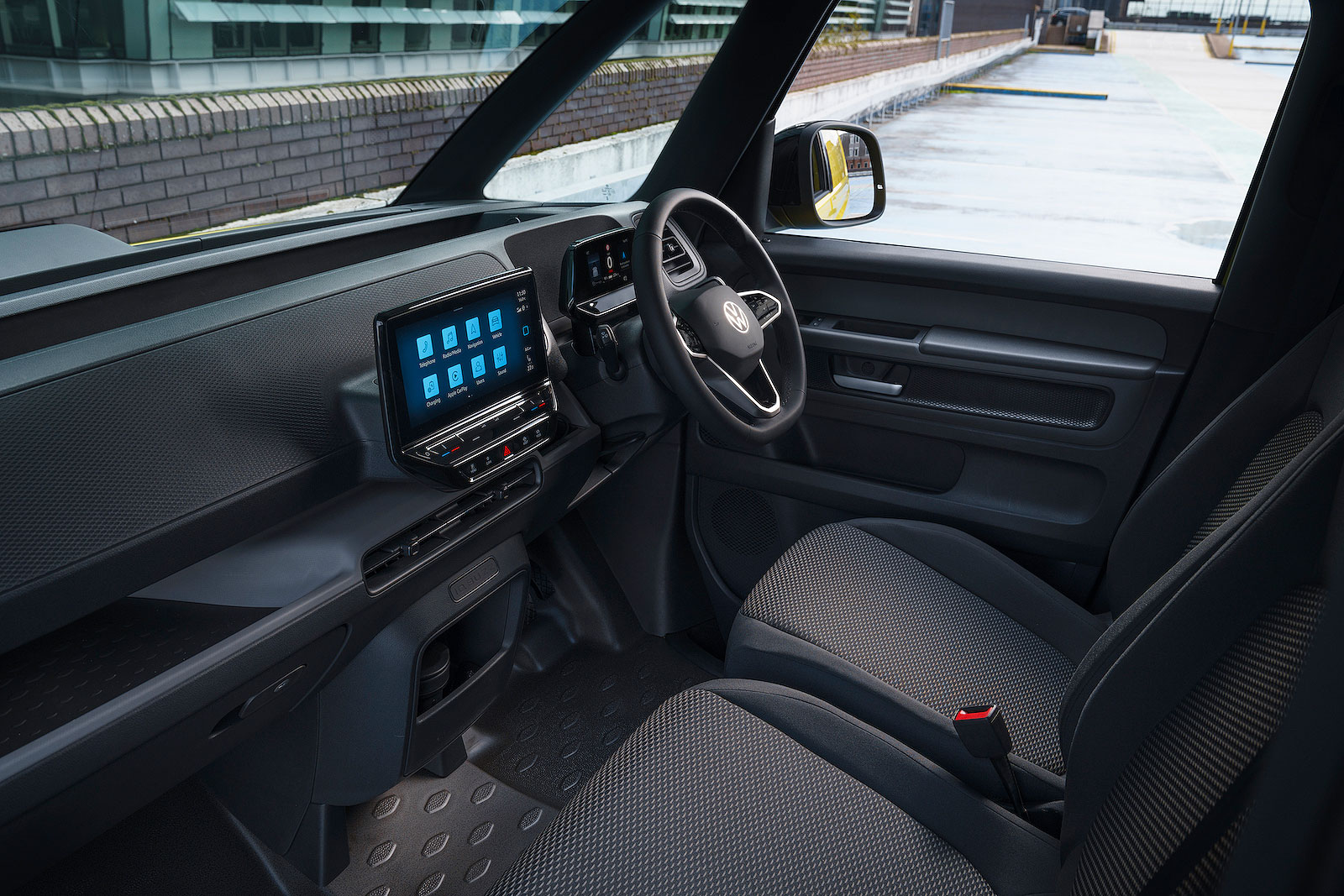 VW ID. Buzz Cargo interior front seats