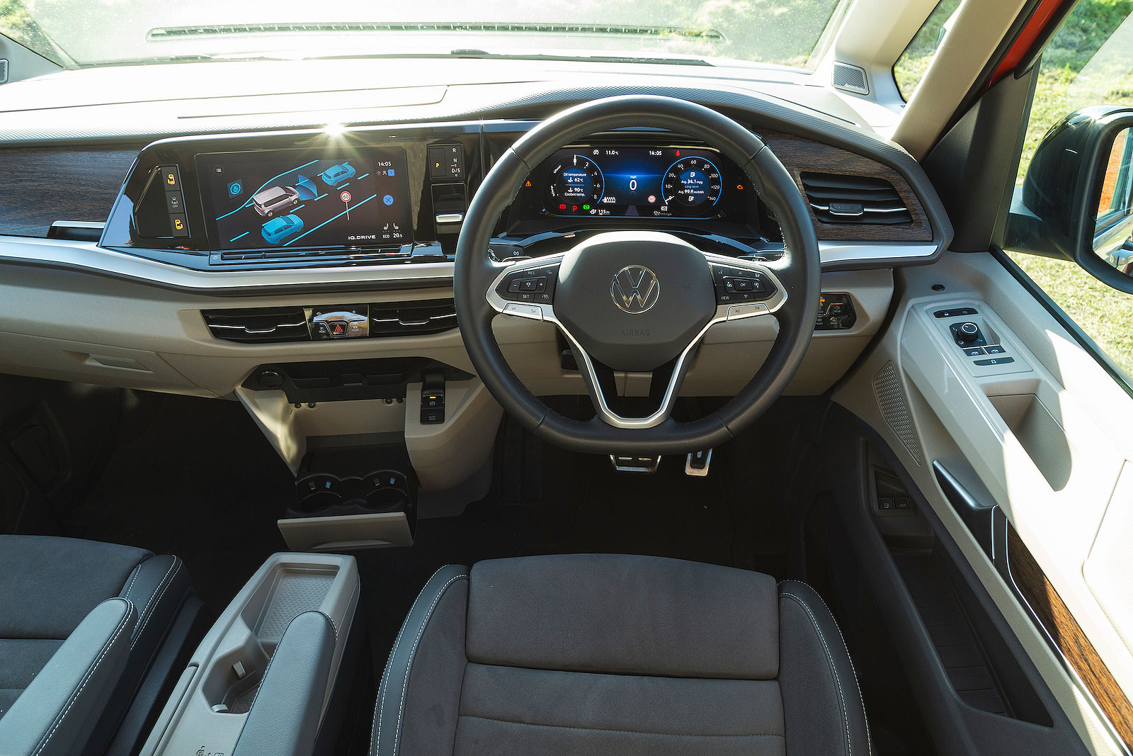 VW Multivan interior dashboard