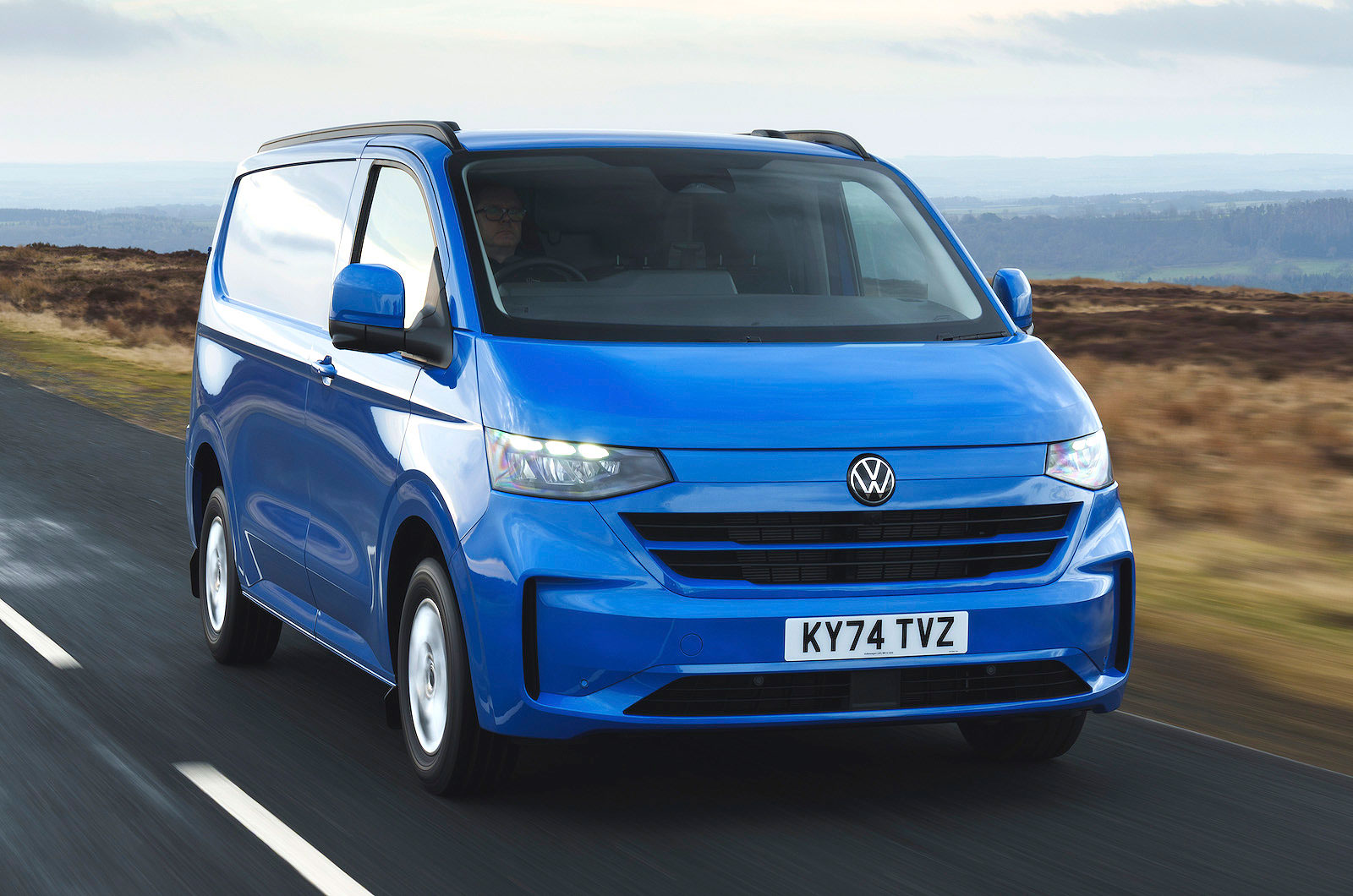 VW Transporter front right driving