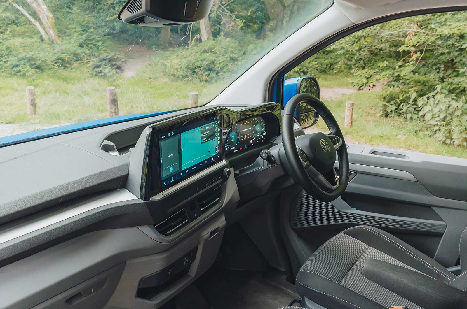 VW Transporter interior