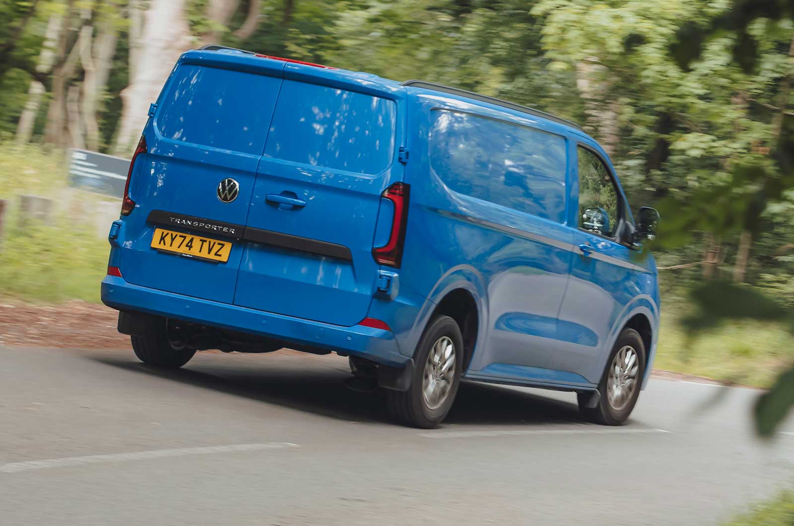 VW Transporter rear driving