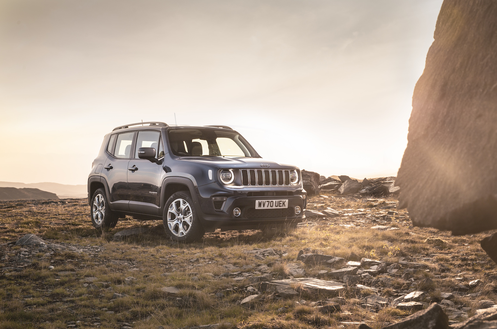 The Jeep Renegade 4xe Plug-in Hybrid has iconic style that stands out and truly astonishing 4x4 capability