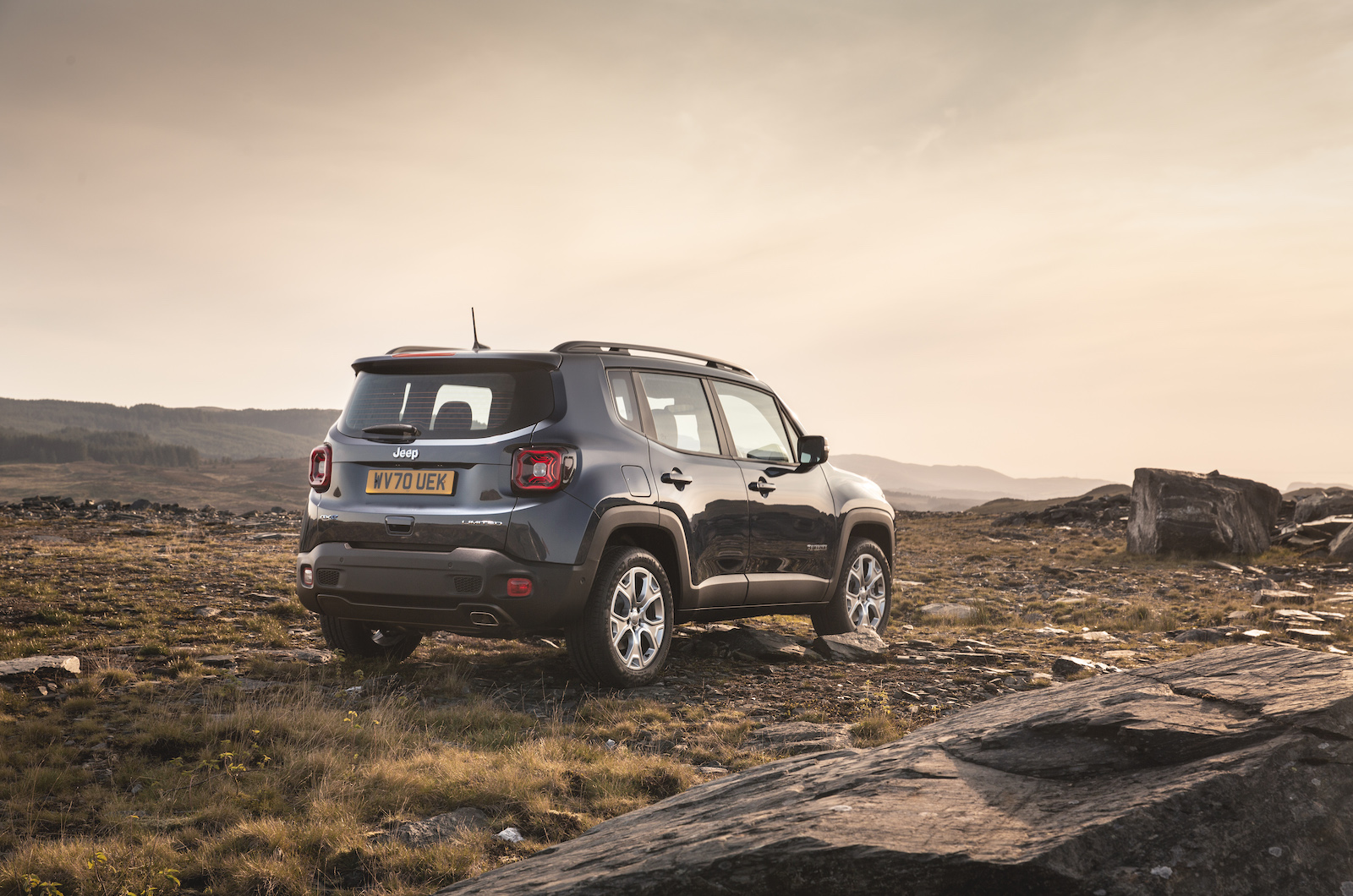 The Jeep Renegade 4xe Plug-in Hybrid has iconic style that stands out and truly astonishing 4x4 capability